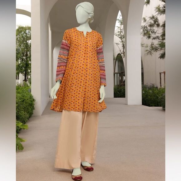 JUNAID JAMSHED PAKISTANI DESIGNER DRESS KURTA - Picture 1 of 5
